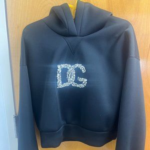DOLCE & GABBANA CROPPED HOODIE